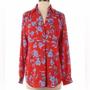 Ann Taylor floral blouse